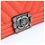 Chanel Borsa a tracolla Boy Chevron Medium Flap con catena argentata Rosso - vista 4
