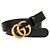 Gucci Cintura GG Marmont Nero