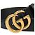 Gucci Cintura GG Marmont Nero - vista 5