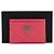 Chanel Tarjetero de piel caviar rosa