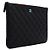 Chanel Borsa a Pochette Classic New Medium in Caviar Nero con Logo CC Argento - vista 4