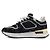 Louis Vuitton Sneakers Neo Runaway in denim nero e oro - vista 4