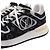 Louis Vuitton Sneakers Neo Runaway in denim nero e oro - vista 6