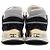 Louis Vuitton Sneakers Neo Runaway in denim nero e oro - vista 7