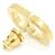 Dior Orecchini Petit CD Crystal Gold D'oro  - vista 4