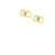 Dior Orecchini Petit CD Crystal Gold D'oro  - vista 5