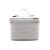 Dior Cannage Travel Vanity Case Tote Bag Hellgrau