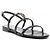 Saint Laurent Sandalias New Cassandra de piel - vista 5