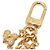 Louis Vuitton Portachiavi e charm per borsa Micro LV Iconic D'oro - vista 3