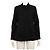 Hermès Camisa de algodón bordada negra para mujer