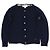Burberry Junior Langarm-Cardigan Blau