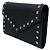 Valentino Borsa a tracolla Rockstud WOC Mini Pouch con catena Nero - vista 3