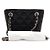 Chanel Mini Borsa a Tracolla in Pelle Caviar Nera con Catena Dorata Nero - vista 5