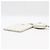 Chanel Tarjetero enrollable Coco Neige Pearl White con cadena de collar Blanco - vista 6