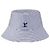 Louis Vuitton Cappello bucket reversibile a righe blu navy