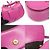 Fendi Borsa a tracolla Nano C'MON in vitello rosa - vista 6