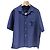Louis Vuitton Giacca-camicia estiva a maniche corte ricamata Blu
