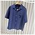 Louis Vuitton Giacca-camicia estiva a maniche corte ricamata Blu - vista 2