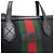 Gucci Borsa Tote Duffle Web Stripe Techno Borsa a Tracolla Nero - vista 4
