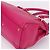 Salvatore Ferragamo Borsa Tote e Borsa a Tracolla Rosa Gancini con Dettagli Dorati - vista 11