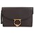 Salvatore Ferragamo Clutch con tracolla Gancini Gold Marrone