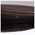 Salvatore Ferragamo Clutch con tracolla Gancini Gold Marrone - vista 11