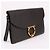 Salvatore Ferragamo Clutch con tracolla Gancini Gold Marrone - vista 4