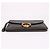 Salvatore Ferragamo Clutch con tracolla Gancini Gold Marrone - vista 7