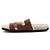 Hermès Sandali da uomo in camoscio Brown Craft Ecru con logo e shearling Marrone - vista 4