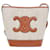 Céline Borsa a secchiello Triomphe Beige Marrone  - vista 1