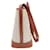Céline Borsa a secchiello Triomphe Beige Marrone  - vista 2