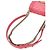 Chanel Mini Boy Bag in caviar chevron rosa con chip - vista 8