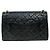 Chanel Borsa a spalla Classic in pelle d'agnello nera Medium Nero - vista 3