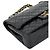 Chanel Borsa a spalla Classic in pelle d'agnello nera Medium Nero - vista 5