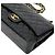 Chanel Borsa a spalla Classic in pelle d'agnello nera Medium Nero - vista 6