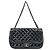Chanel Borsa a spalla Timeless in vernice nera Nero