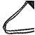 Chanel Borsa a spalla Timeless in vernice nera Nero - vista 9