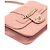 Chanel Borsa a tracolla matelassé rosa con patta e catena - vista 6