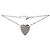Gucci Bracciale Trademark Heart Silver