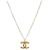 Chanel Collana CC Gold glitterata D'oro