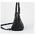 Gucci Mini Bolso Tote Dome de Piel Microsima Negro - vista 5