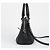 Gucci Mini Bolso Tote Dome de Piel Microsima Negro - vista 6