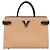 Louis Vuitton Borsa Tote Twist Beige Marrone