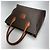 Céline Borsa Tote Triomphe Macadam (Grade Handbag) Marrone - vista 10