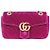 Gucci Borsa a tracolla Marmont in velluto viola Porpora