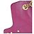 Gucci Borsa a tracolla Marmont in velluto viola Porpora - vista 9