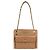 Chanel Borsa a tracolla beige con tasca Marrone