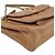 Chanel Borsa a tracolla beige con tasca Marrone - vista 5