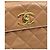 Chanel Borsa a tracolla beige con tasca Marrone - vista 7
