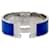 Hermès Pulsera Blue Click Acier Silver Azul  - vista 1